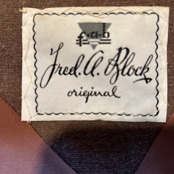 Vintage 1950’s Sheath Dress & Matching Jacket Set With Belt - Picture 4 of 13